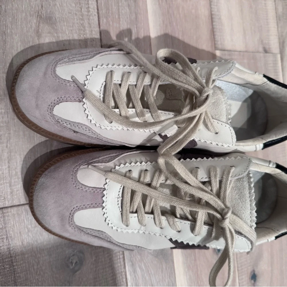 Dolce Vita White and Gray Sneakers - Picture 1 of 5